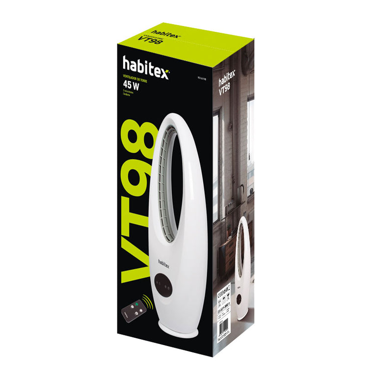 Ventilador Torre Habitex Vt98 Habitex — Ventiladores de Suelo