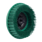 Disco abrasivo 3M Scotch-Brite Bristle verde de 115mm con cerdas flexibles de grano cerámico P50