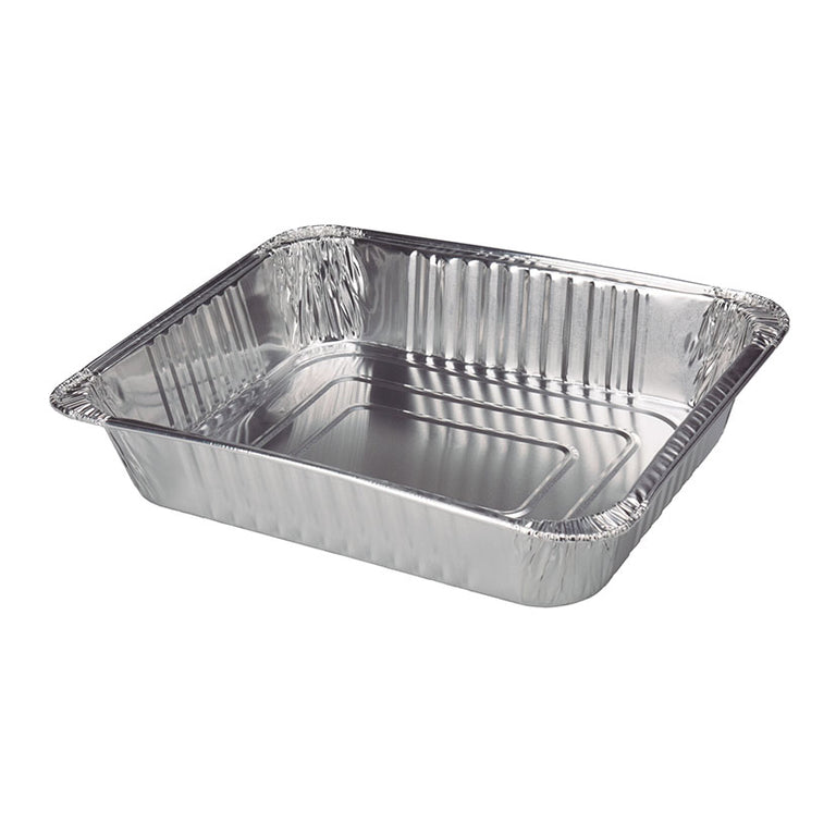 Fuente de aluminio desechable de gran capacidad para cocinar a la barbacoa