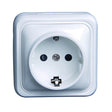 Base Enchufe Schuko Superficie Simon 10/16A 250V con TT