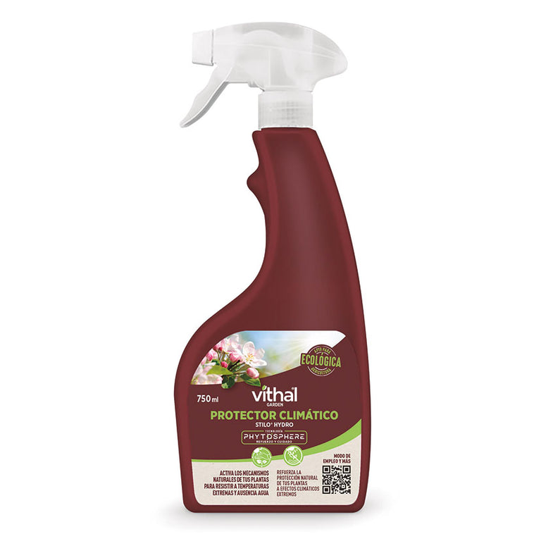 Pistola de 750ml de Protector Climático Vithal Garden con tecnología Phytosphere para agricultura ecológica