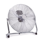 Ventilador circulador Tristar VE-5935 cromado de 45 cm con rejilla de seguridad metálica