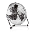 Ventilador circulador de aire Tristar VE-5937 metálico cromado de 40 cm y 70W para suelo.