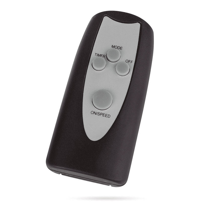 Mando a distancia compacto para ventilador Tristar con botones de modo, temporizador y encendido