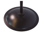 Base circular metálica pesada y estable en color negro para ventilador de pie Garland