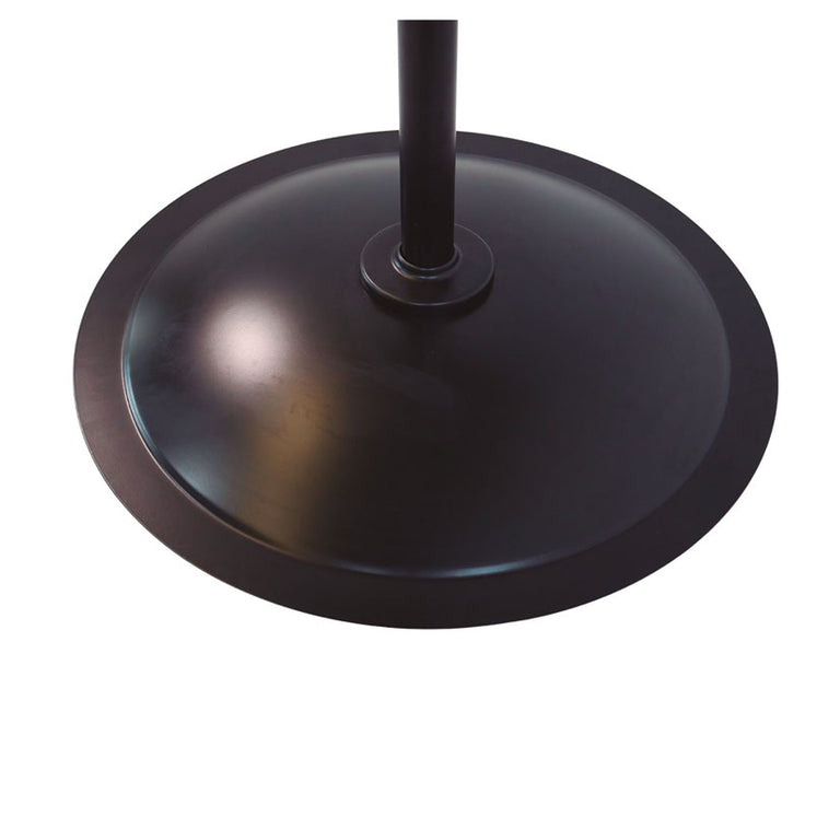 Base circular metálica pesada y estable en color negro para ventilador de pie Garland
