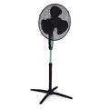 Ventilador de pie Tristar VE-5899 negro con base en cruz y cabezal de 40 cm