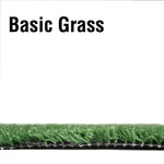 Vista de perfil de las fibras de 10mm del césped artificial Basic Grass
