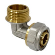 Codo Macho Compresión Multicapa y PEX MT Serie 641