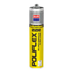 Masilla de poliuretano KRAFFT Poliflex color gris resistente a rayos UV y vibraciones en exteriores.