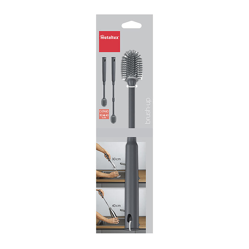Cepillo Limpiabotellas Ajustable Metaltex Brush Up Metaltex — Accesorios de Limpieza