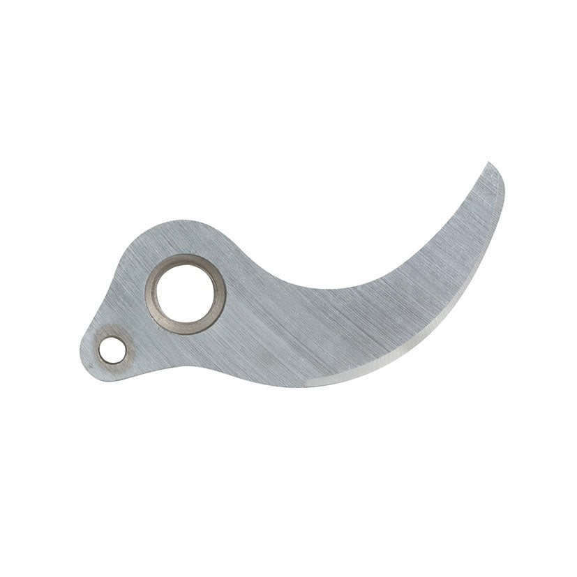 Detalle de cuchilla de corte de precisión para herramienta de poda profesional RATIO.
