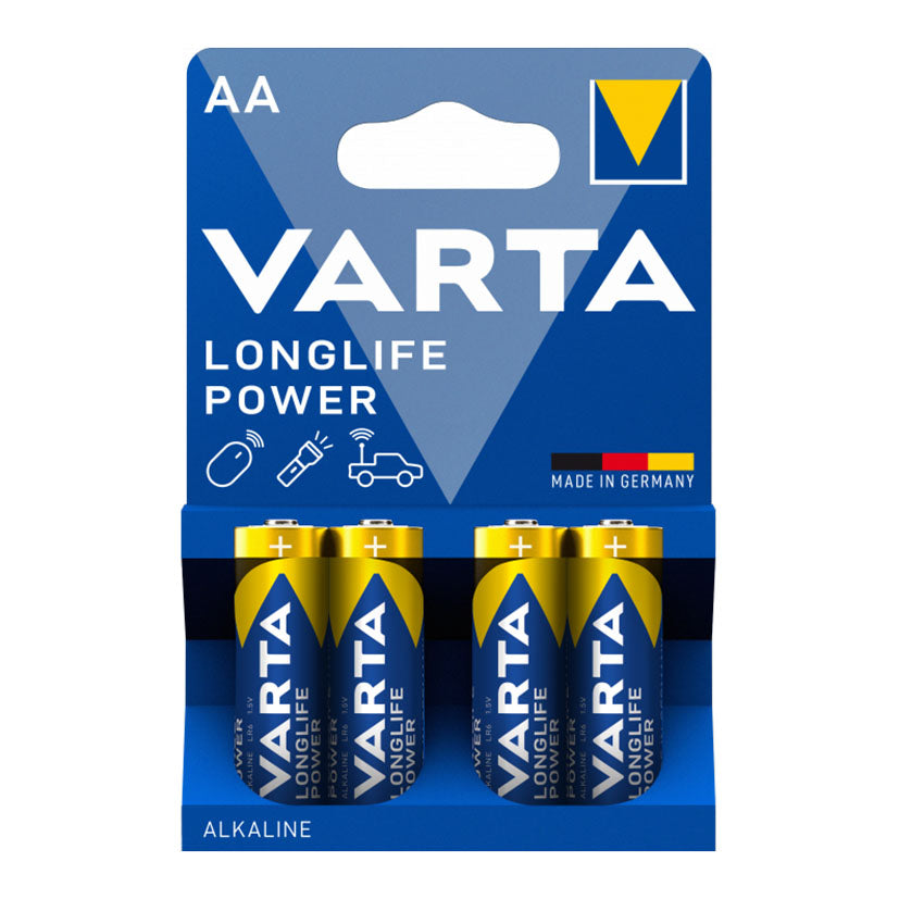 Pila Alcalina Varta Longlife Power Varta — Pilas Alcalinas