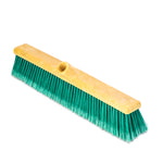 Cepillo barrendero Universal 50 cm con fibras de PVC verdes despuntadas para polvo