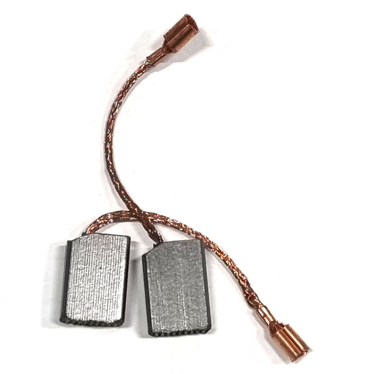 Pareja de escobillas de carbón de repuesto con cables de cobre para amoladora RATIO R-AM720.