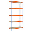 Estantería Simon Rack Maderclick 5 Estantes 150kg/balda