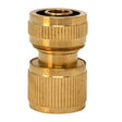 Conector Rápido de Latón MT para Manguera de Riego