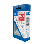 Caja Ecoblister de remaches de aluminio BRALO 3,2 x 10 mm 115 unidades