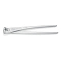Tenaza rusa de fuerza KNIPEX 99 14 300 de 300mm en acero cincado brillante para ferralla y corte de alambre.