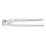Tenaza rusa KNIPEX 99-280 de acero cincado brillante con filos de alta dureza