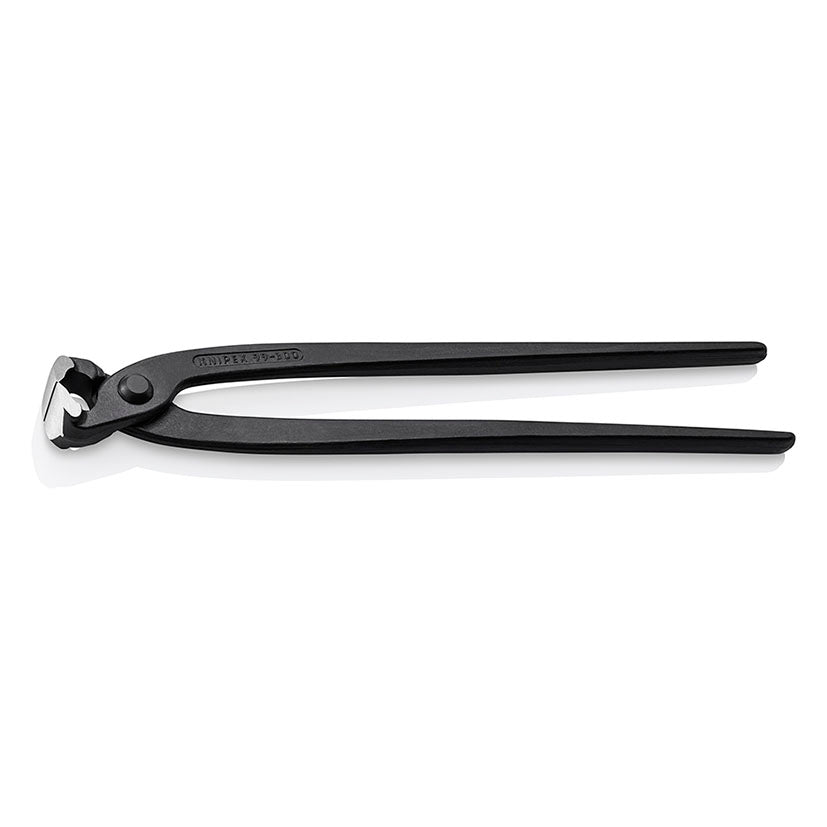 Tenaza rusa KNIPEX 99 00 de acero negro atramentado con cabeza pulida.