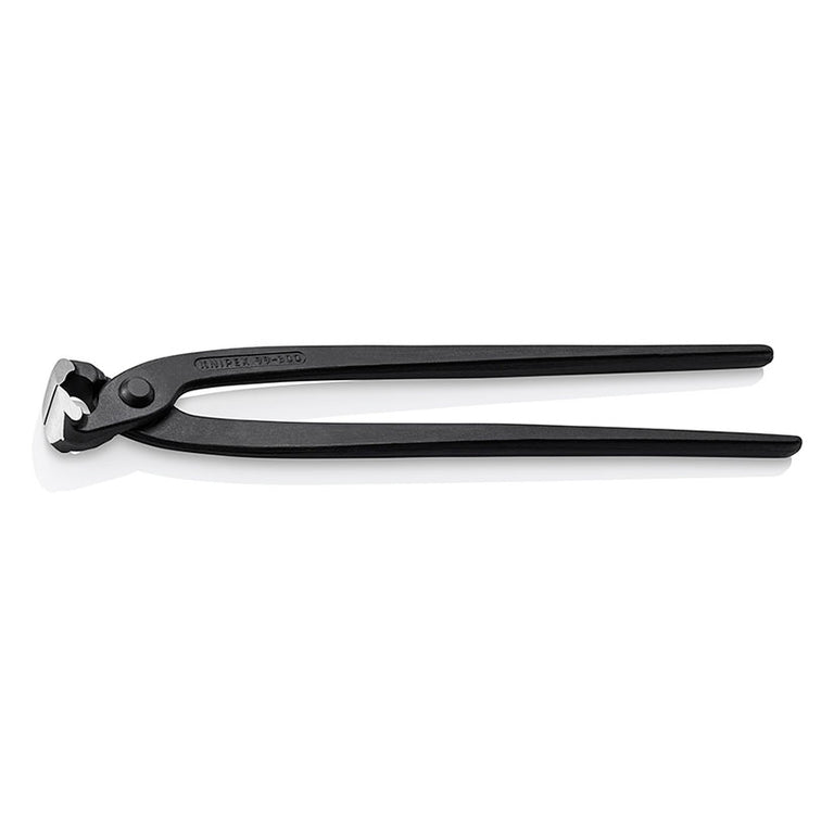 Tenaza rusa KNIPEX 99 00 de acero negro atramentado con cabeza pulida.