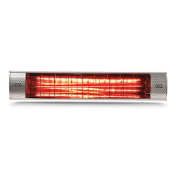 Calefactor halógeno exterior HJM 2481 de 2000W encendido con rejilla de seguridad