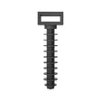 Taco Brida Fischer FCTP Negro ø 8mm (100 uds)