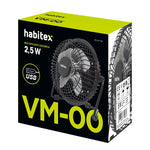 Miniventilador Sobremesa Usb Habitex Vm-00/01 Habitex — Ventiladores de Mesa