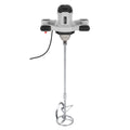 Mezclador eléctrico Powerplus 1050W con varilla de 120mm y doble empuñadura ergonómica.