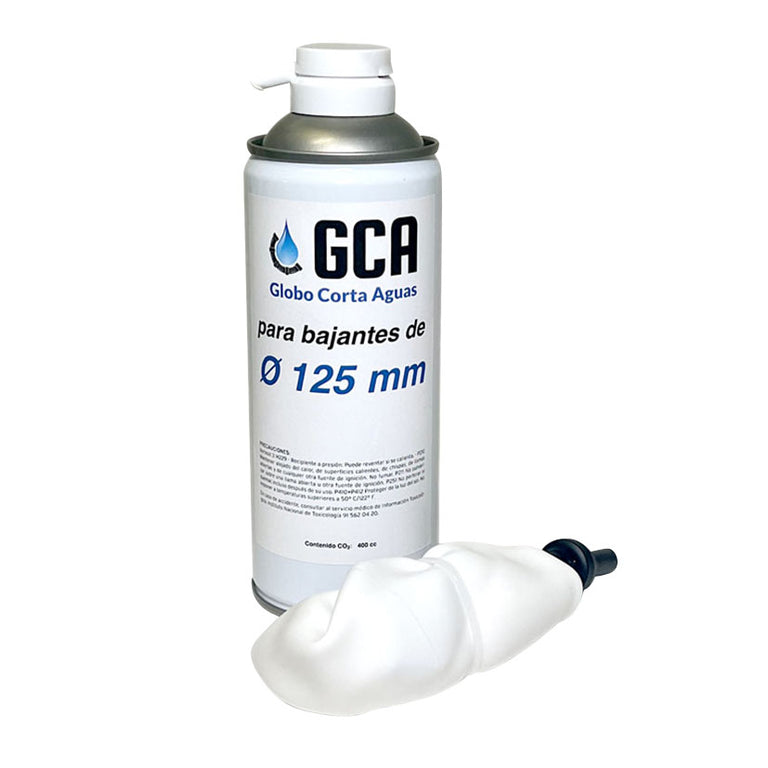 Globo de estanqueidad GCA Ø 125 mm para reparaciones de fontanería