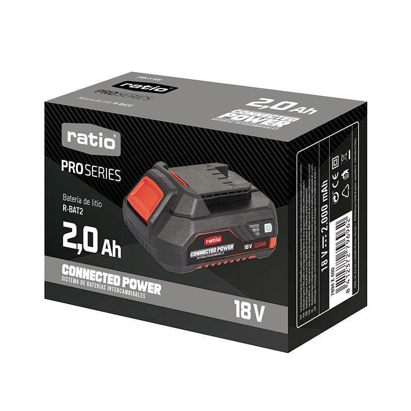 Martillo Rotativo Batería Ratio Proseries R-m20-b Ratioproseries — Baterías y Recambios