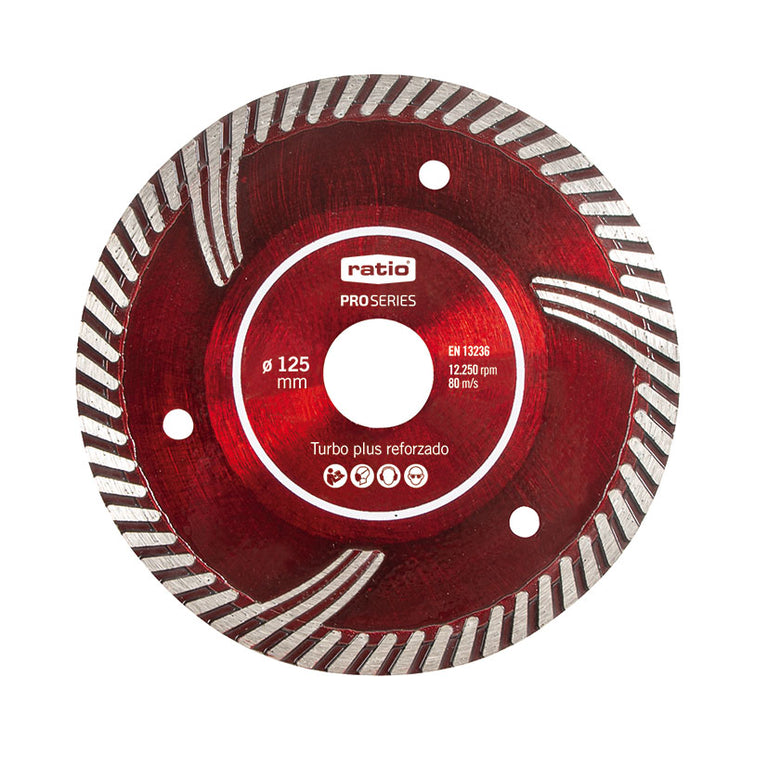 Rozadora Disco Diamante Ratio Proseries R-rz1500 Ratio — Baterías y Recambios