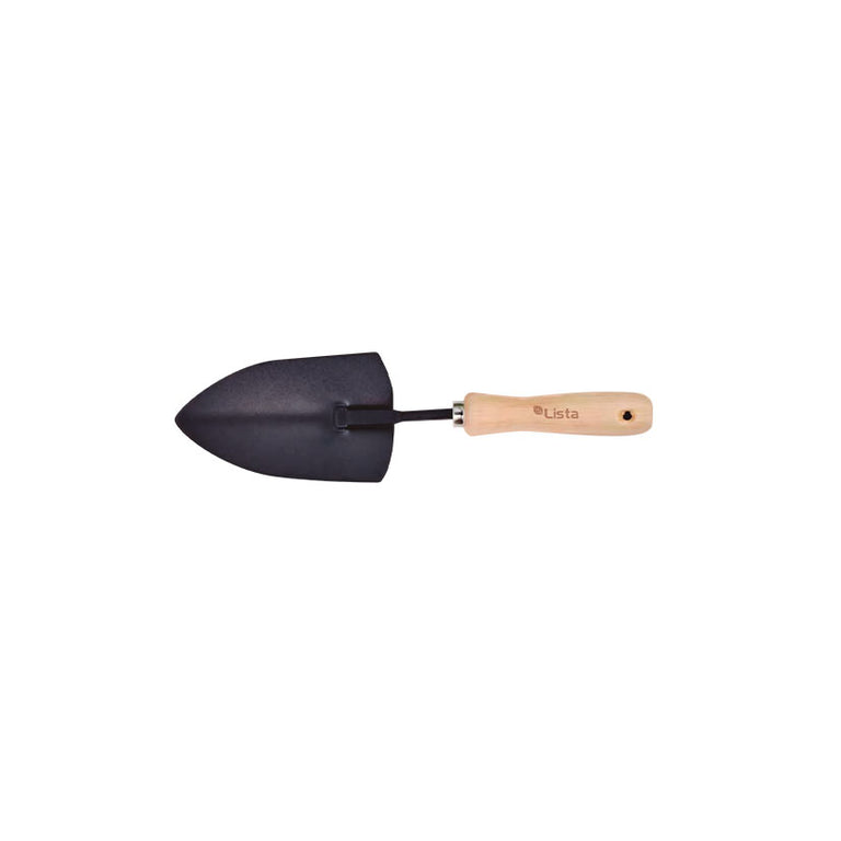 Pala ancha de jardín LISTA serie Advance con mango de madera barnizado