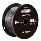 Bobina de hilo tubular autoprotegido RATIO de 0,45 kg para equipos MIG-MAG.
