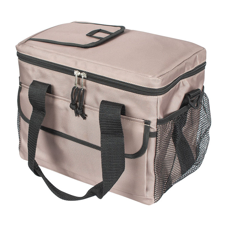 Nevera térmica flexible HABITEX Fuji caqui 15L con ventana de acceso rápido