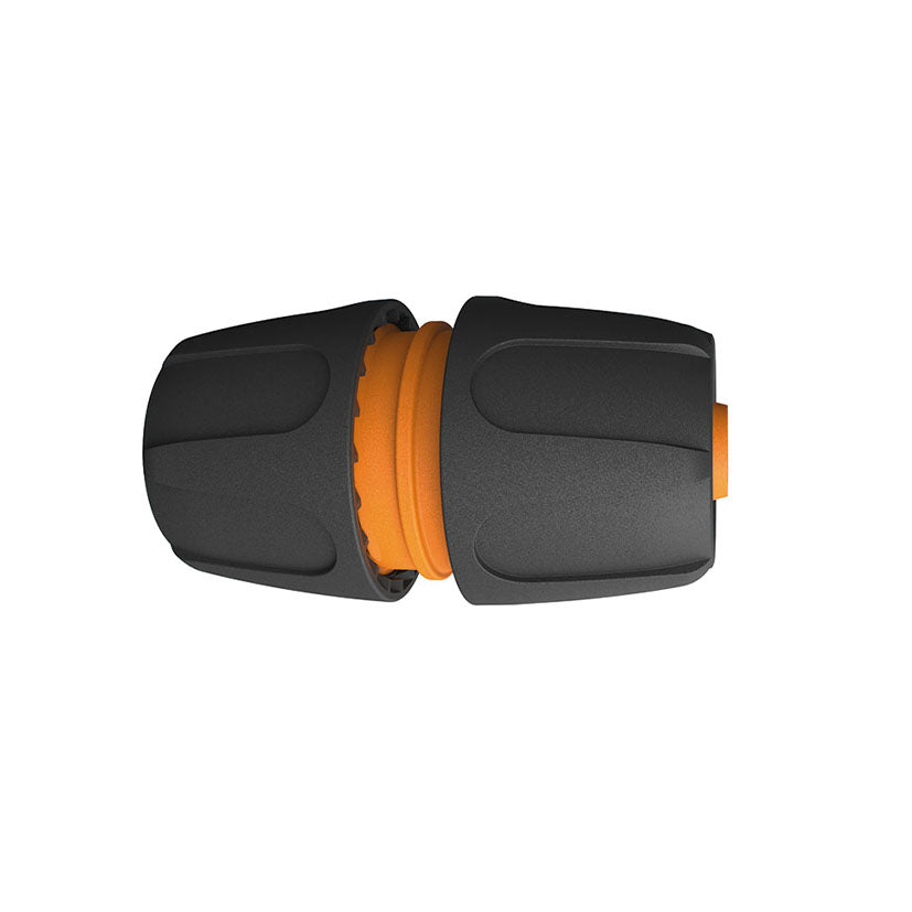 Reparador de manguera universal LISTA Water Cycle en color negro y naranja diseño ergonómico