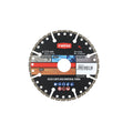 Disco de corte multimaterial RATIO 115mm segmentado turbo para madera, metal y PVC con tecnología Vacuum Brazed.