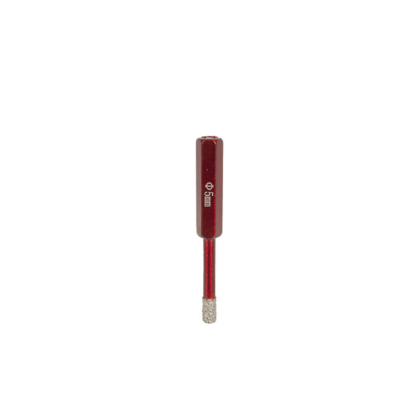 Corona de diamante 5mm RATIO con cera refrigerante interna para uso profesional en seco.