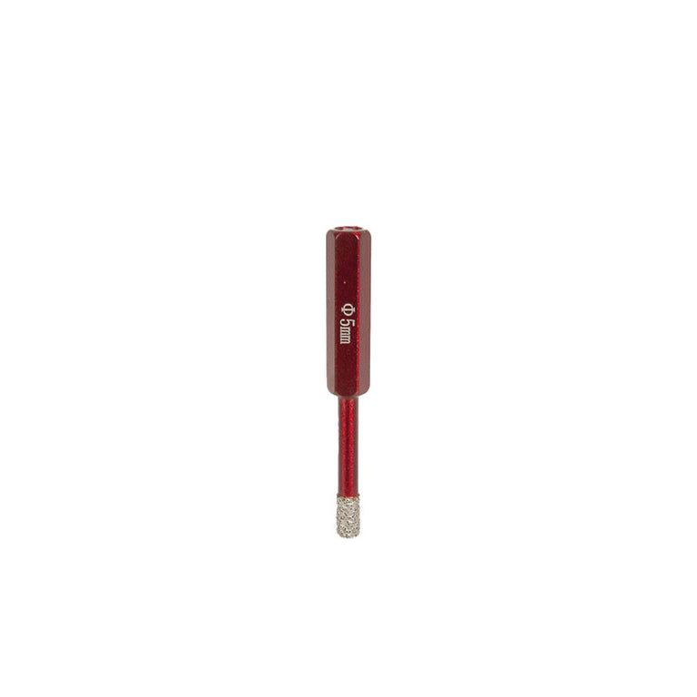 Corona de diamante 5mm RATIO con cera refrigerante interna para uso profesional en seco.