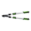 Tijera podadora telescópica LISTA ForceGear con brazos de aluminio y cuchilla bypass negra