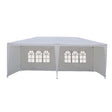 Carpa de Jardín 6x3m Blanca con Ventanas