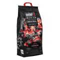 Saco de carbón vegetal Weber Premium Lumpwood Charcoal de 5 kg con asa de transporte roja