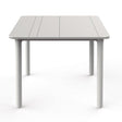 Mesa de Jardín Resol Noa 90x90 cm Blanca
