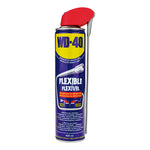 Spray WD-40 Flexible 400ml con cánula metálica maleable para aplicaciones de precisión en zonas difíciles.