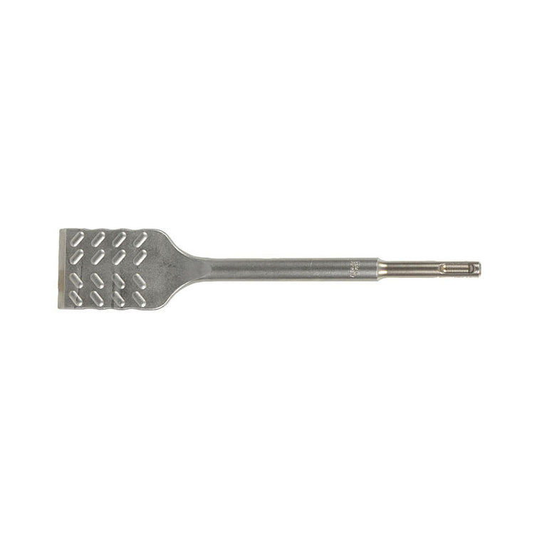 Cincel acodado SDS Plus RATIO ProSeries con cabeza angulada y diseño autoafilable para demolición.