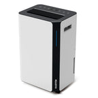 Deshumidificador portátil Rointe Drypure 16L blanco y negro con panel de control superior y ruedas