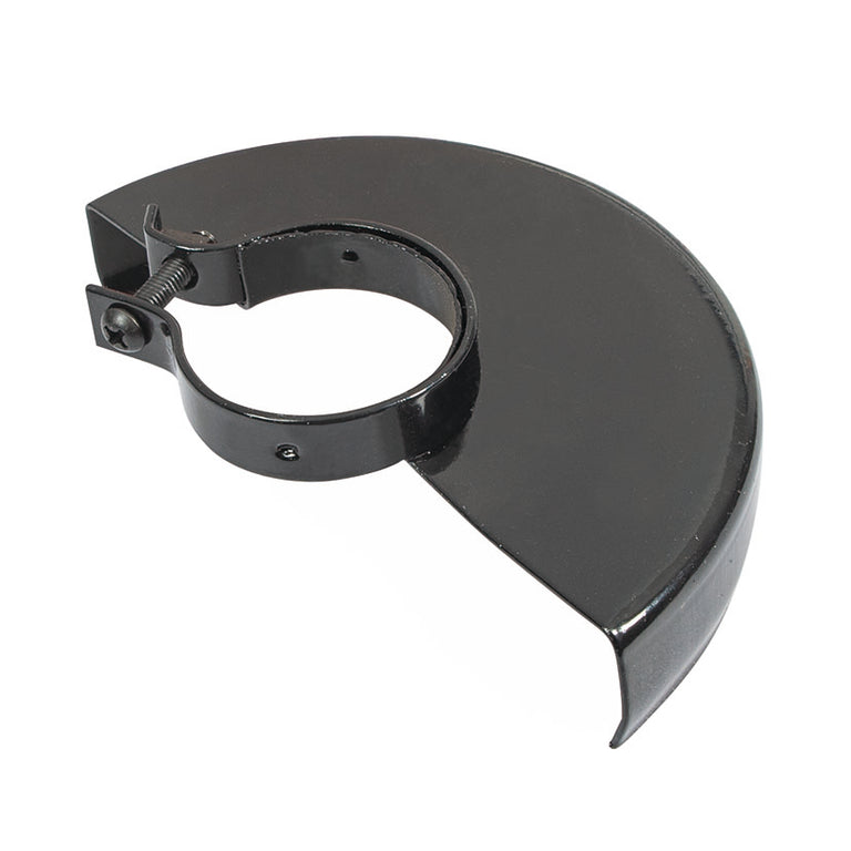 Protector de seguridad metálico negro para disco de amoladora de 115 mm