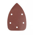 Hoja de lija delta grano G240 con 6 orificios para aspiración