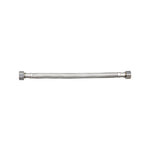 Latiguillo flexible HABITEX DN8 con conexiones hembra-hembra en acero inoxidable